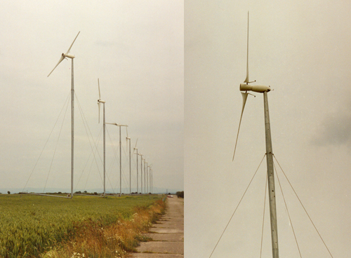 Figure 3.5 Two-bladed wind turbines, Carter Wind Turbines Ltd